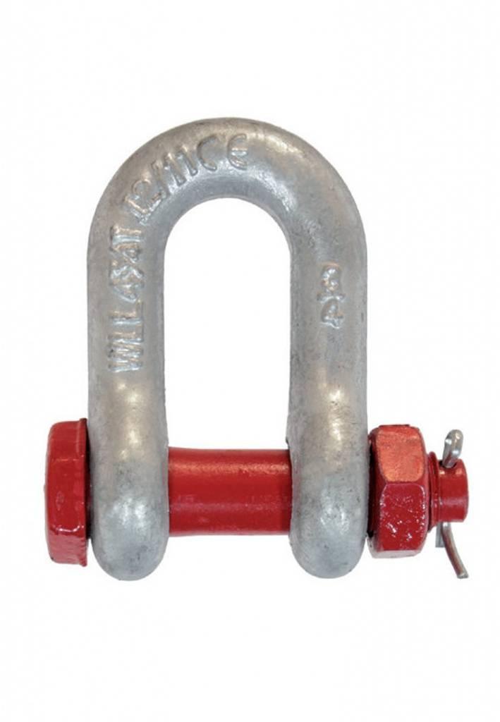 Скоба G2150 г/п 0,75т. прямая с гайкой и шплинтом 949661e401ace8713fd18ce4a3e4da3d