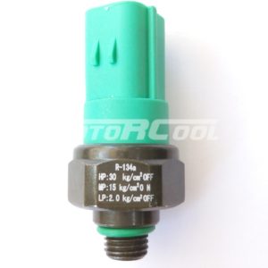 Датчик давления RC-U0480 для Opel,  M10-P1.25 Male, HP: 30 kg/cm2 Off  MP: 15 kg/cm2 On LP: 2.0 kg/cm2 Off 2, R-134a.