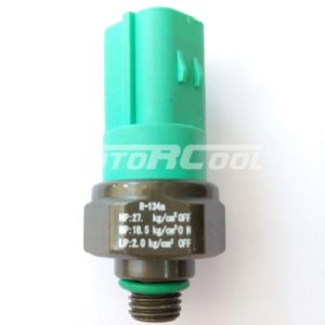 Датчик давления RC-U0481 для Opel,  M10-P1.25 Male, HP: 27 kg/cm2 Off  MP: 18.5 kg/cm2 On LP: 2.0 kg/cm2 Off 2, R-134a.