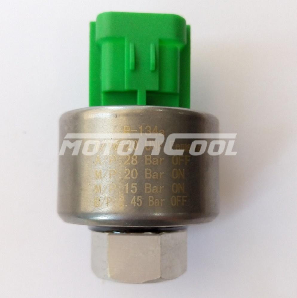 Датчик давления RC-U0497 для Fiat/ Punto lancia/ Kappa, 7/16-20 UNF Female, HP: 30 bar Off, MP: 17.5 Bar Off, MP: 17.5 Bar On. LP: 1.2 Bar Off. Датчик давления RC-U0497 для Fiat/ Punto lancia/ Kappa, 7/16-20 UNF Female, HP: 30 bar Off, MP: 17.5 Bar Off, MP: 17.5 Bar On. LP: 1.2 Bar Off.