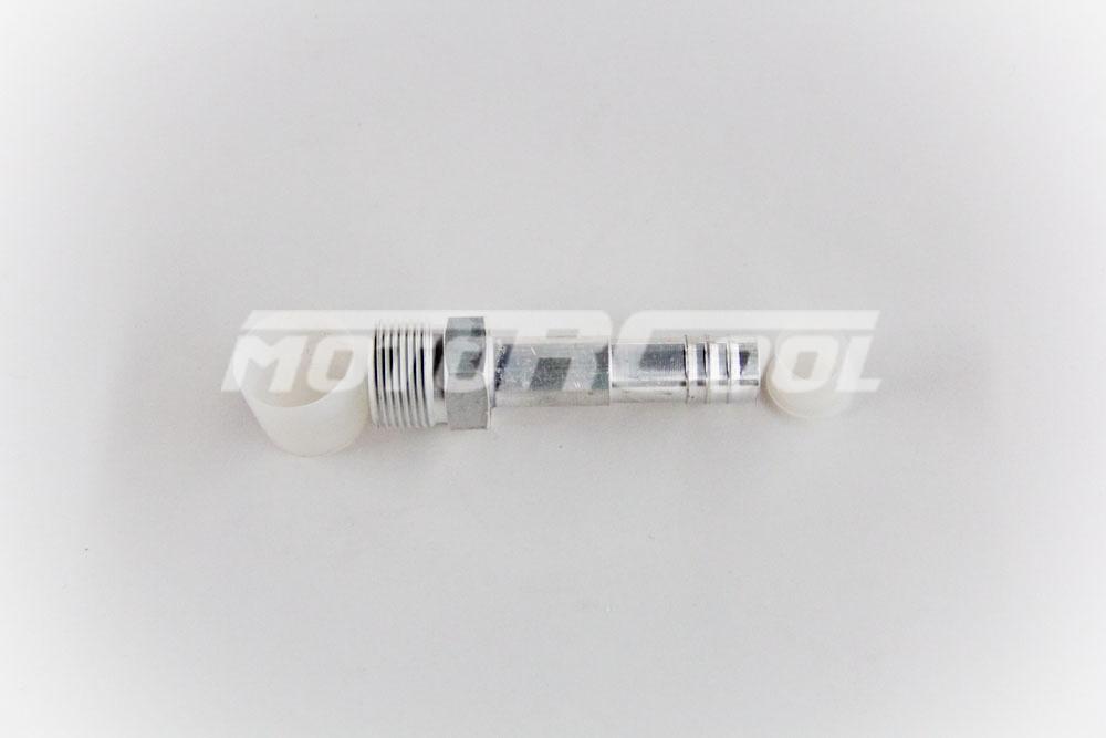 Фитинг RC-U0773 соед., под обжимку, алюминий, Ø резьбы 7/8" 14 UNF, Ø трубки 5/8",G10, №10, #10 (13мм), 180°, без стакана, O-Ring. 0709 1456408522