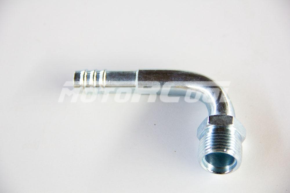 Фитинг RC-U07092 соед., под обжимку, сталь, Ø резьбы 3/4" 16 UNF, Ø трубки 1/2", G8, №8, #8 (10мм), 90°, без стакана , O-Ring. 07131 1458300565