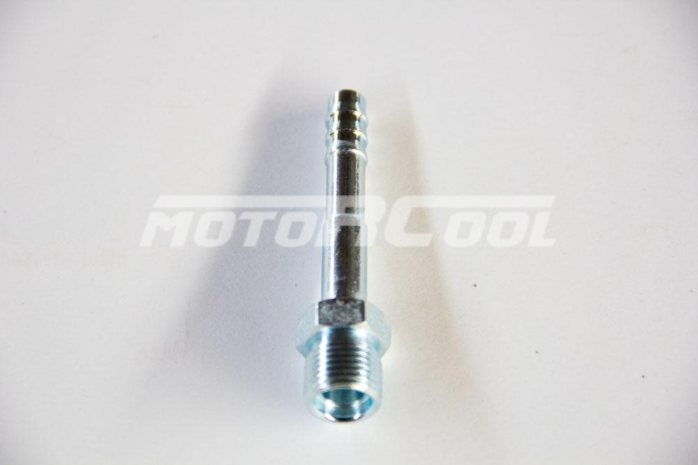 Фитинг RC-U07132 соед., под обжимку, сталь, Ø резьбы 5/8" 18 UNF , Ø трубки 3/8",G6, №6, #6 (8мм), 180° , без стакана, O-Ring. 07132 1458294451