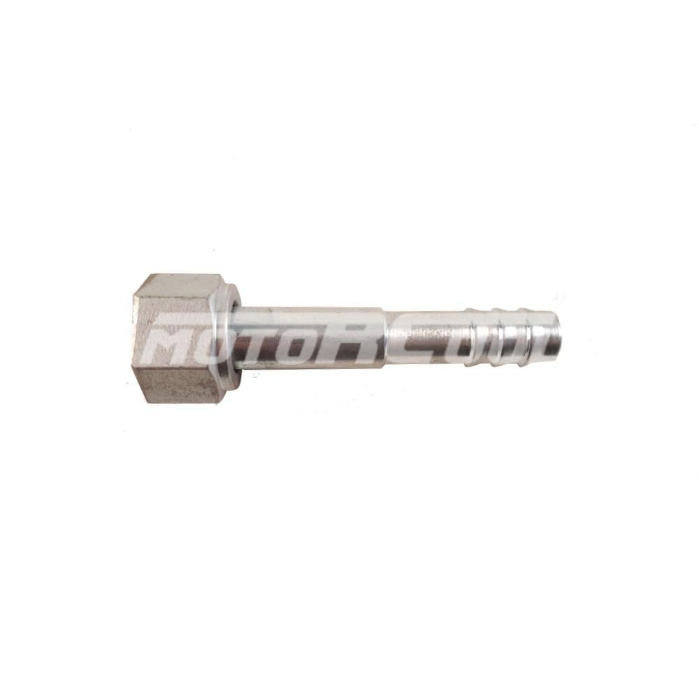 Фитинг RC-U07146 соед., под обжимку, сталь, Ø резьбы 11/16" 16 UNF, Ø трубки 1/2", G8, №8, #8 (10мм), 180°, без стакана, размер резьбы гайки- 11/16''(ORFS) 07146 10 1581918050