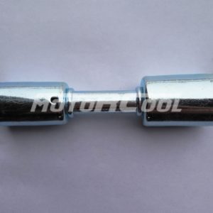 Фитинг RC-U07207  врезной «сростка», под обжим, сталь, 3/8-1/2, G6-G8, №6-№8, #6-#8 (8-10мм), 180°, со стаканами.