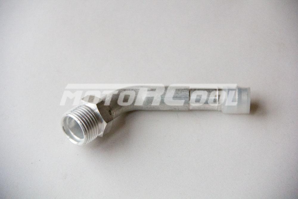 Фитинг RC-U0768 соед., под обжимку, алюминий, Ø резьбы 3/4" 16 UNF, Ø трубки 1/2", G8, №8, #8 (10мм), 45°, без стакана, O-Ring. 0774 1456408641