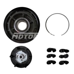 Комплект RC-U08196 шкив: 130/125*40мм, 6PK, подшипник: 35*52*22мм, Компрессор/авто: Denso 6SEU14C/ A6 2.4/ 2004 -