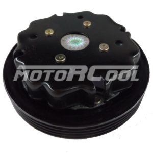 Комплект RC-U08202 шкив: 110*35мм, 4PK, подшипник: 35*52*22мм, шлиц 14мм. Компрессор/авто: Denso 6SEU12C/ A6/ 2000-2005.