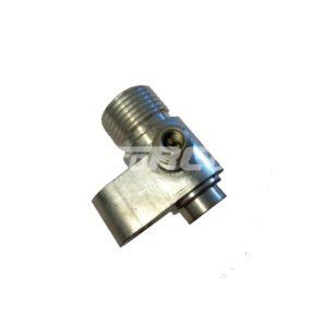 Соединительный коллектор RC-U08398 А, алюминий, резьба 7/8" 14 UNF, O-Ring заправочный порт 7/16".