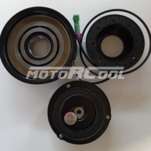 Комплект RC-U08420 шкив: 6-PK, Ø 126/120*40*30 мм. посад. Ø35 мм, муфта: 96,5*62*40*27,5мм, 2 провода, приж. пластина шлиц ф18,5мм.