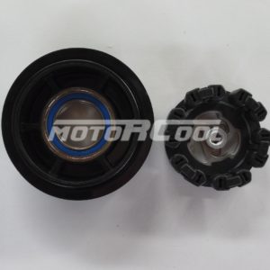 Комплект RC-U08447 шкив: 6-PK, Ø 115/110*35*28мм, посад. Ø 35мм, применяемость: Benz W203, NipponDenso, 7SEU17C.