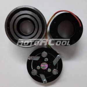 Комплект RC-U08471 шкив: 7-PK, Ø​ 105/100*35мм. посад. Ø​ 35мм, муфта: 86*59*32*45мм, приж. пластина: шлиц Ø 9,2мм.