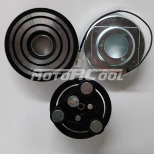 Комплект RC-U08476 шкив: 6-PK, Ø​129/125*29мм. посад. 35мм, муфта: 111*66*32/24,5*42мм, приж. пластина: шлиц Ø12,7мм.