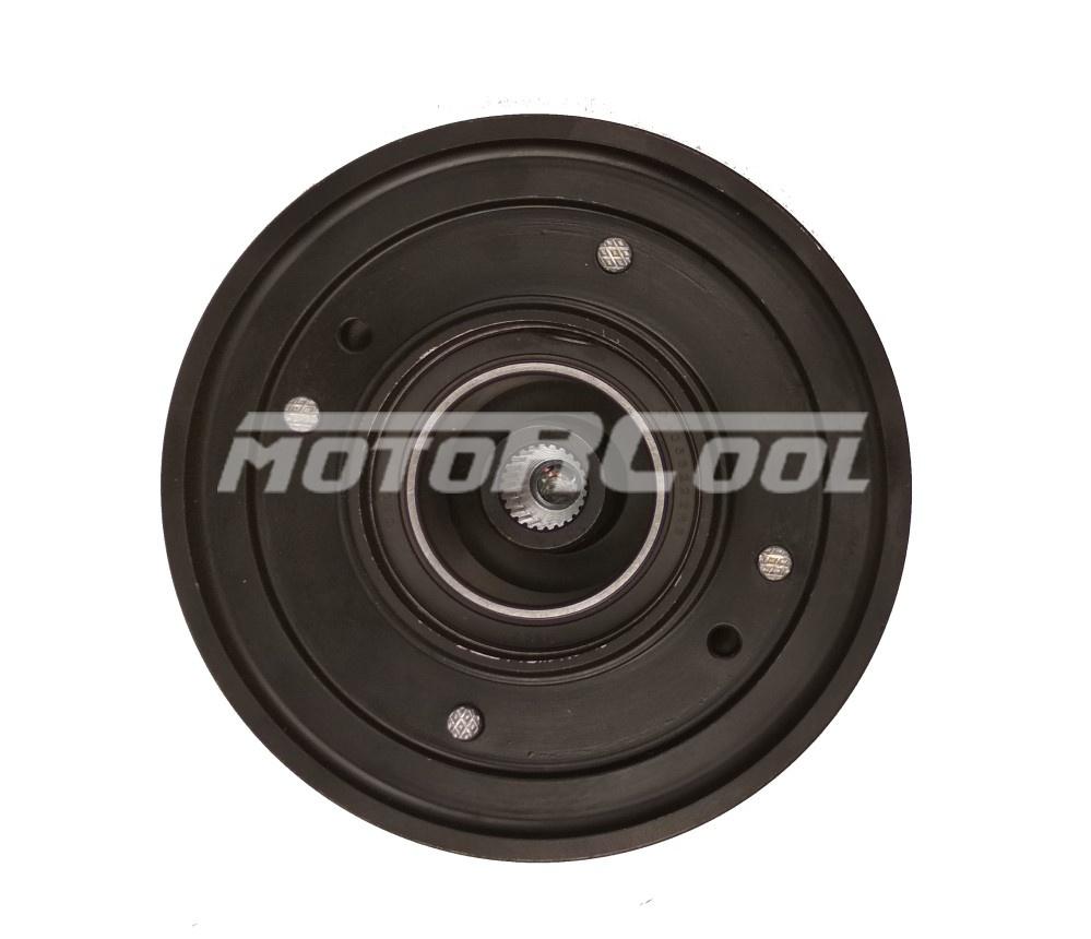 Комплект RC-U08204 шкив: 114/110*36мм, 6PK, подшипник: 35*52*22мм, шлиц 14мм, Компрессор/авто: Denso 6SEU12C/A4/2000-2005. Комплект RC-U08204 шкив: 114/110*36мм, 6PK, подшипник: 35*52*22мм, шлиц 14мм, Компрессор/авто: Denso 6SEU12C/A4/2000-2005.