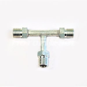 Фитинг-тройник RC-U07256, материал- алюминий, 5/8, G6, №6, ( 8мм) O-ring,